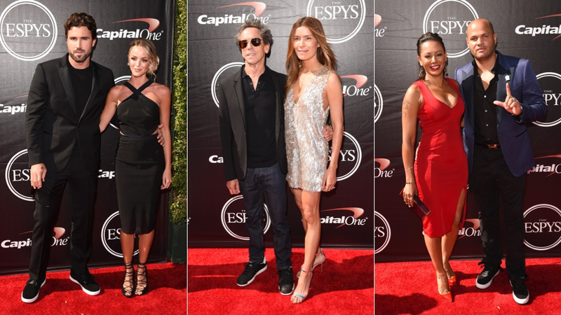 Illustration for article titled Sparkles, Lace & a Whole Lotta Muscle On the ESPYs Red Carpet